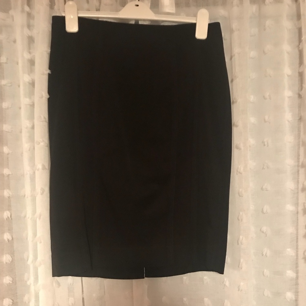 Classic Black WHBM Pencil Skirt 10